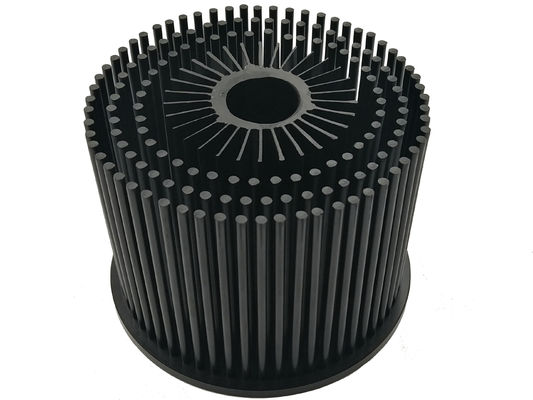 110x80mm Pin Fin Dövme Isı Emici Eloksal Yüzey İşlemi