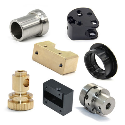 3D Yazıcı için OEM Bronz CNC Torna Parçaları Eloksal Yüzeyi