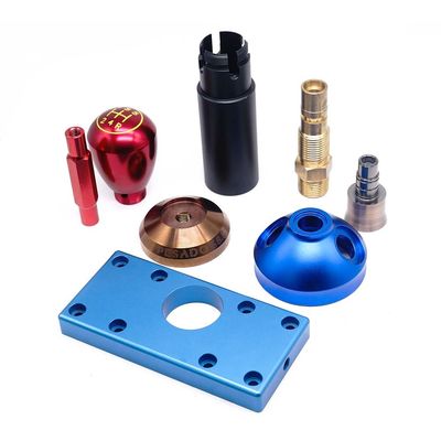 Pirinç Alüminyum CNC Torna Parçaları Antikorozif Tolerans 0.01mm