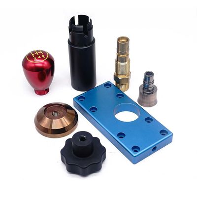 Pirinç Alüminyum CNC Torna Parçaları Antikorozif Tolerans 0.01mm