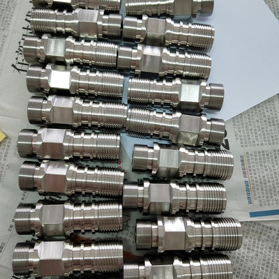 Otomatik Paslanmaz CNC Torna Alüminyum Parçalar, Antikorozif Yüksek Hassasiyetli Tornalanmış Parçalar