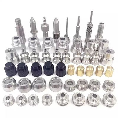 Paslanmaya Karşı Metal CNC Torna Parçaları Çok Renkli Ayna Cilası