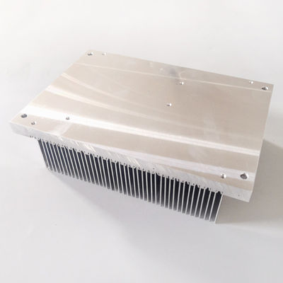 IGBT Antirust Büyük Alüminyum Isı Emici Elektronik Bileşenler Pitch 4mm