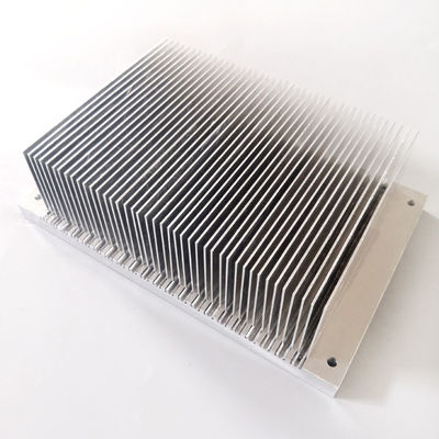 IGBT Antirust Büyük Alüminyum Isı Emici Elektronik Bileşenler Pitch 4mm