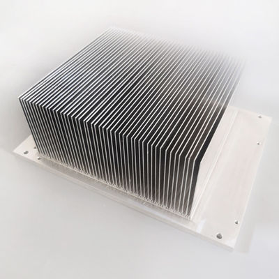 Güç Cihazı İçin Alaşım Gümrüklü Fin Elektronik Isı Emici Antikorozif