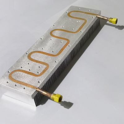 Su Soğutma İçin Gömülü Bakır Boru Elektronik Isı Emici IGBT