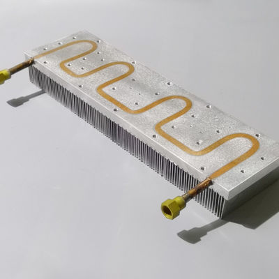 Su Soğutma İçin Gömülü Bakır Boru Elektronik Isı Emici IGBT
