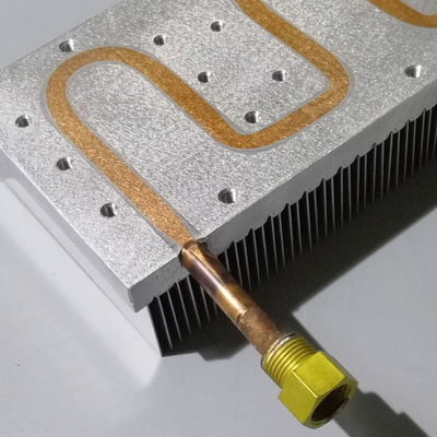 Su Soğutma İçin Gömülü Bakır Boru Elektronik Isı Emici IGBT