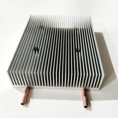 Bakır Boru 120x36x150MM ile Eloksal Su Soğutmalı Isı Emici