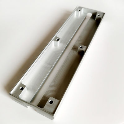 Kumlama Alüminyum CNC Freze Parçaları Gümüş Eloksallı Dayanıklı