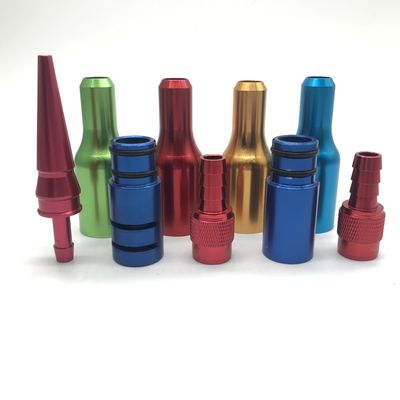 Otomotiv İçin Paslanmaz Çok Renkli Pirinç CNC Torna Freze Parçaları
